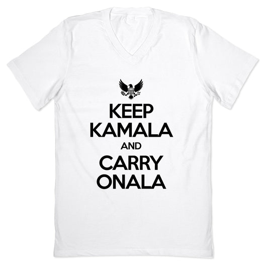 Keep Kamala and Carry Onala V-Neck