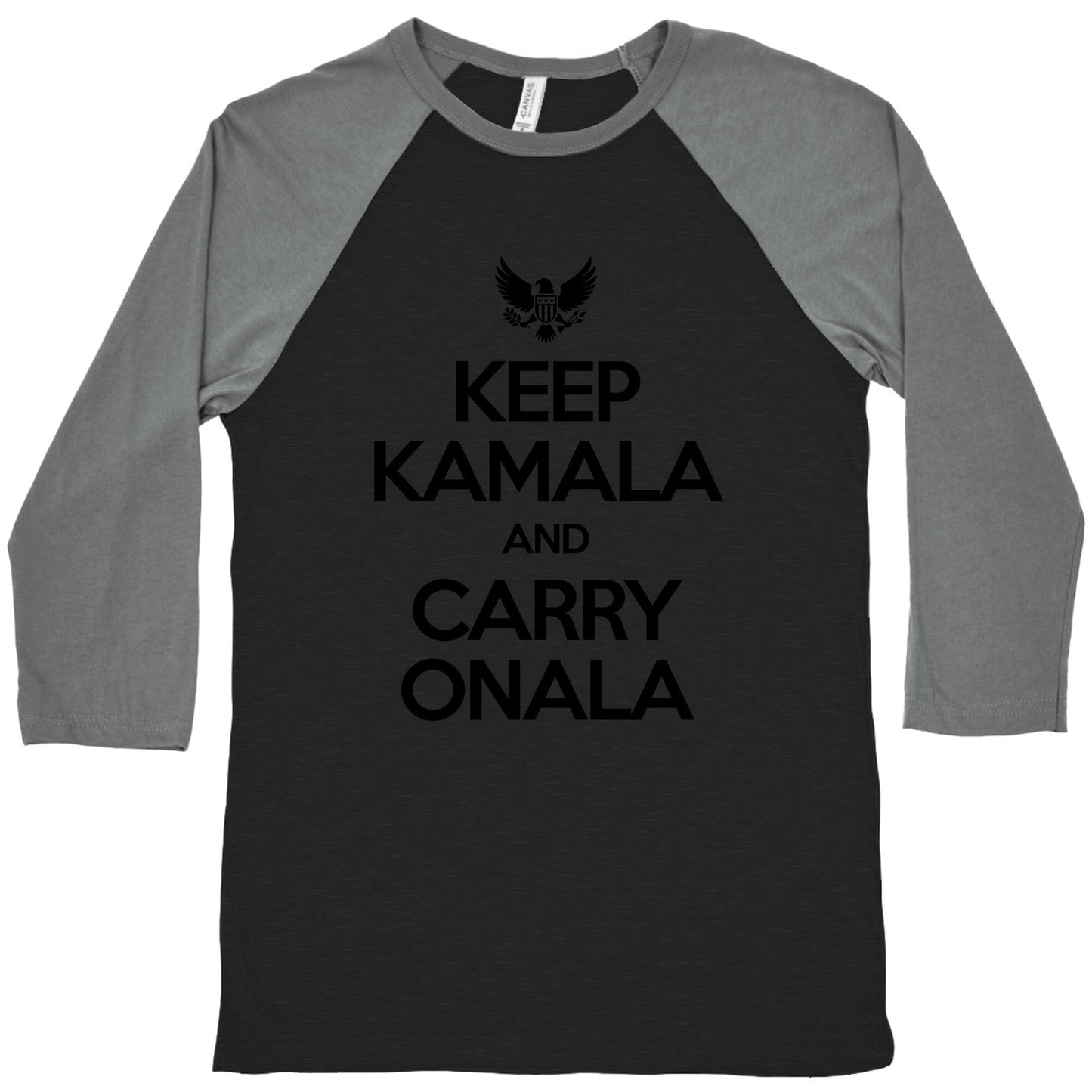 Keep Kamala and Carry Onala Baseball Tee