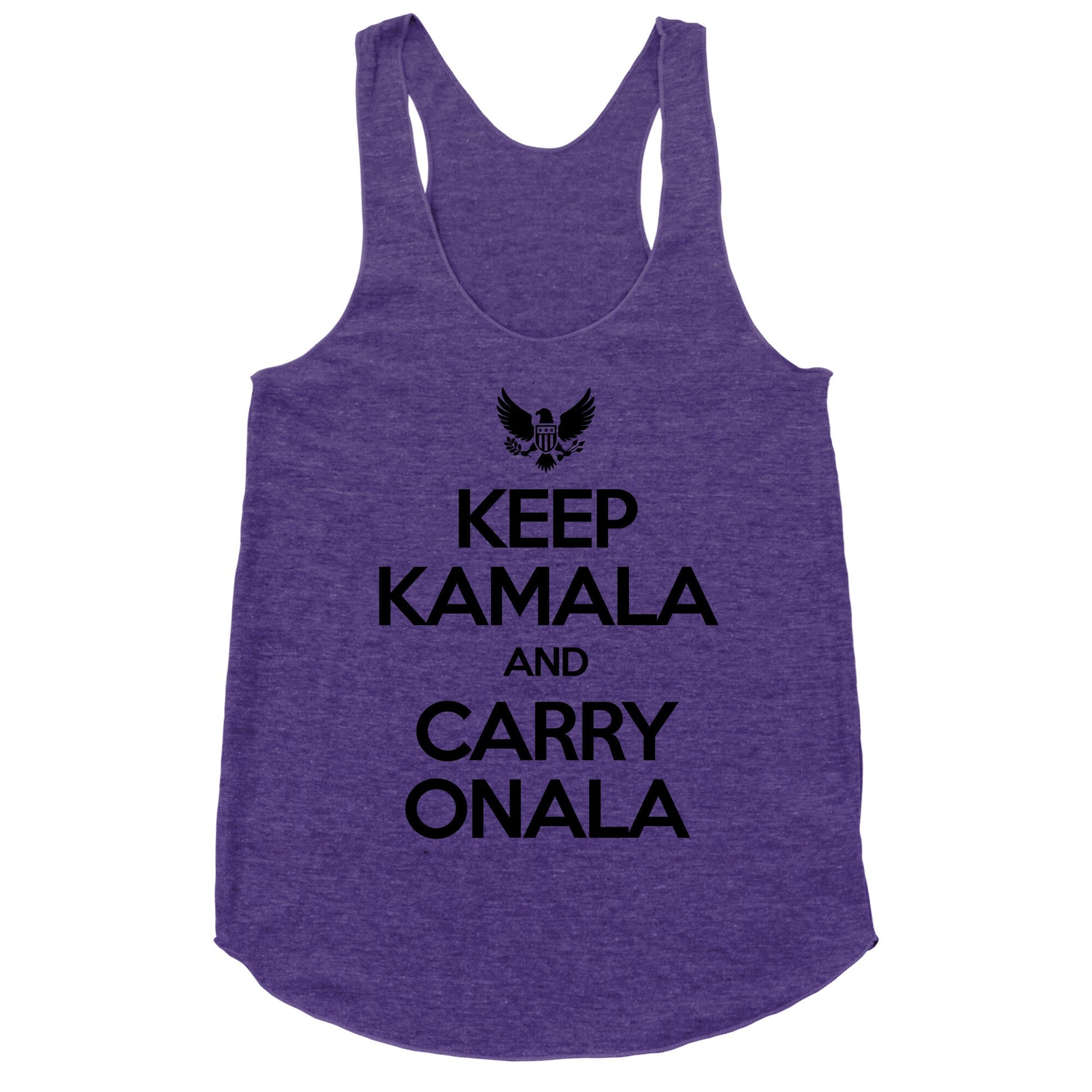 Keep Kamala and Carry Onala Racerback Tank