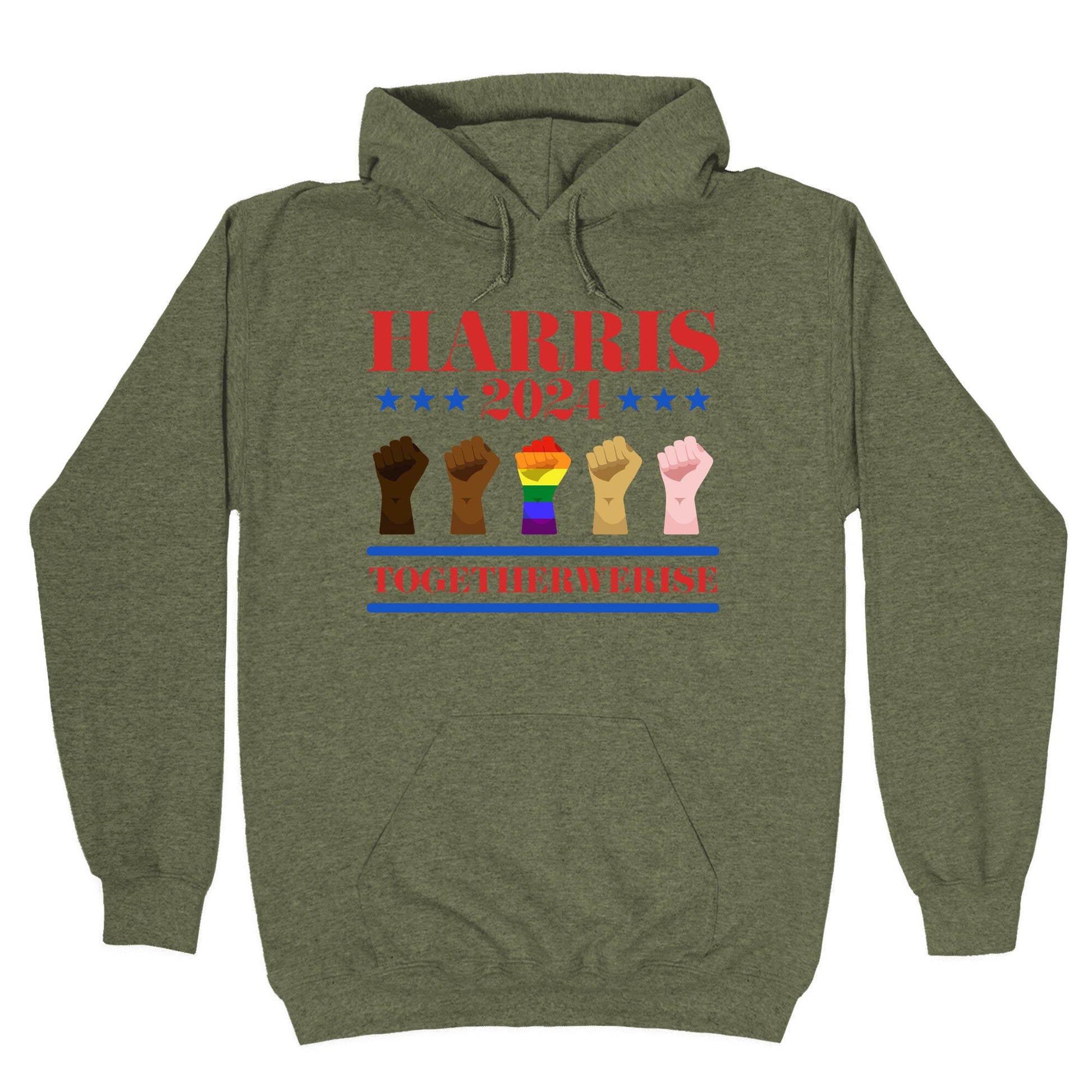 Together We Rise Harris 2024 Hoodie