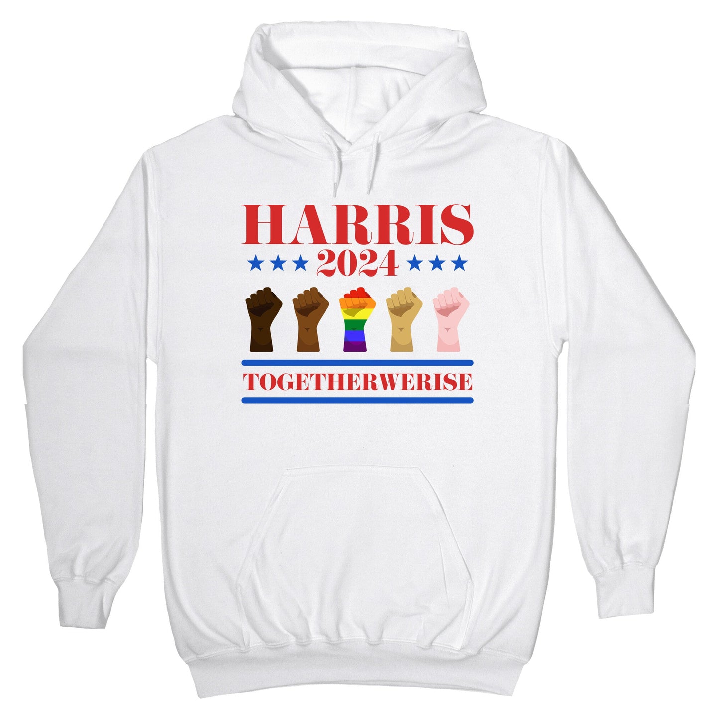 Together We Rise Harris 2024 Hoodie