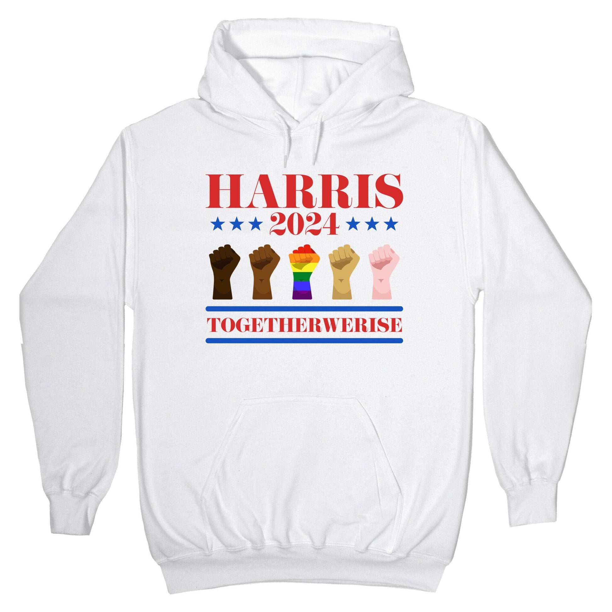 Together We Rise Harris 2024 Hoodie