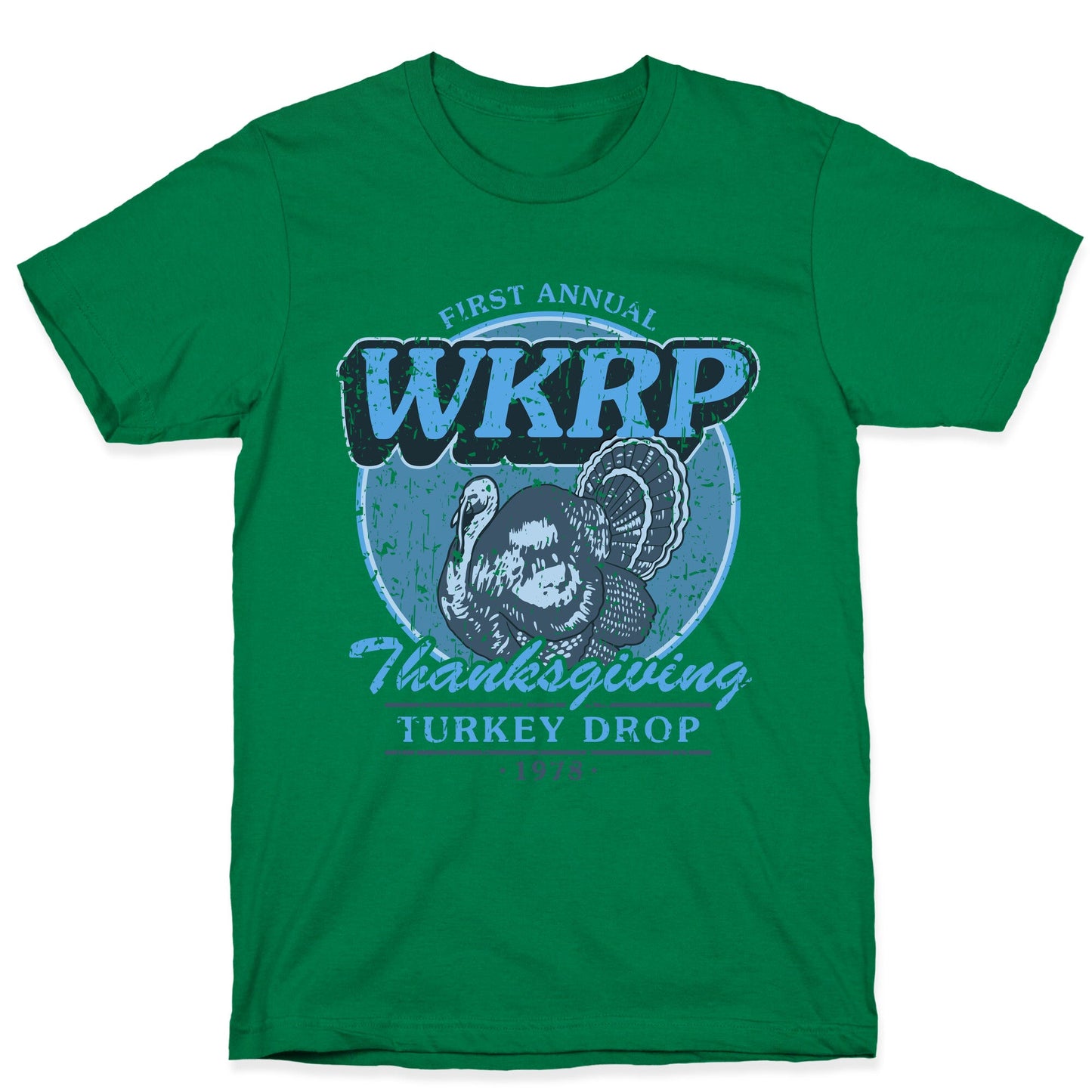 WKRP Turkey Drop T-Shirt