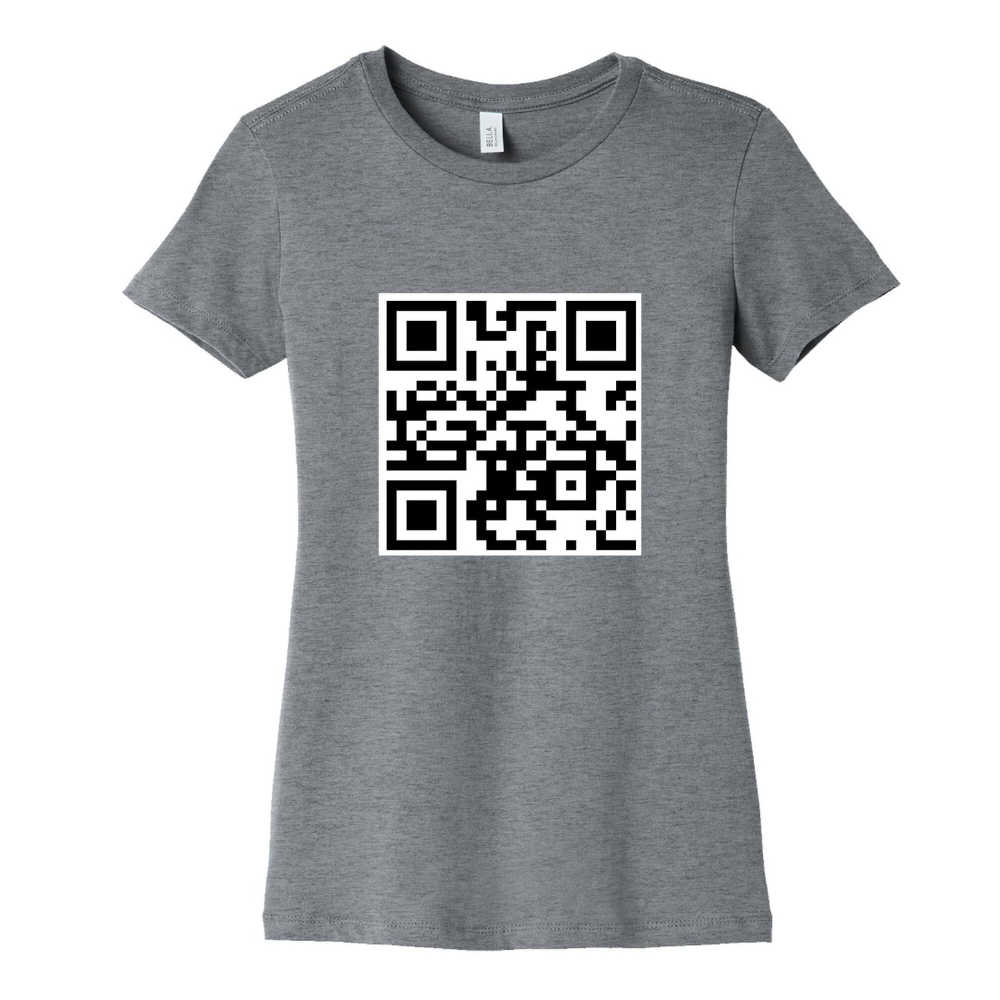 QR Code Womens Cotton Tee