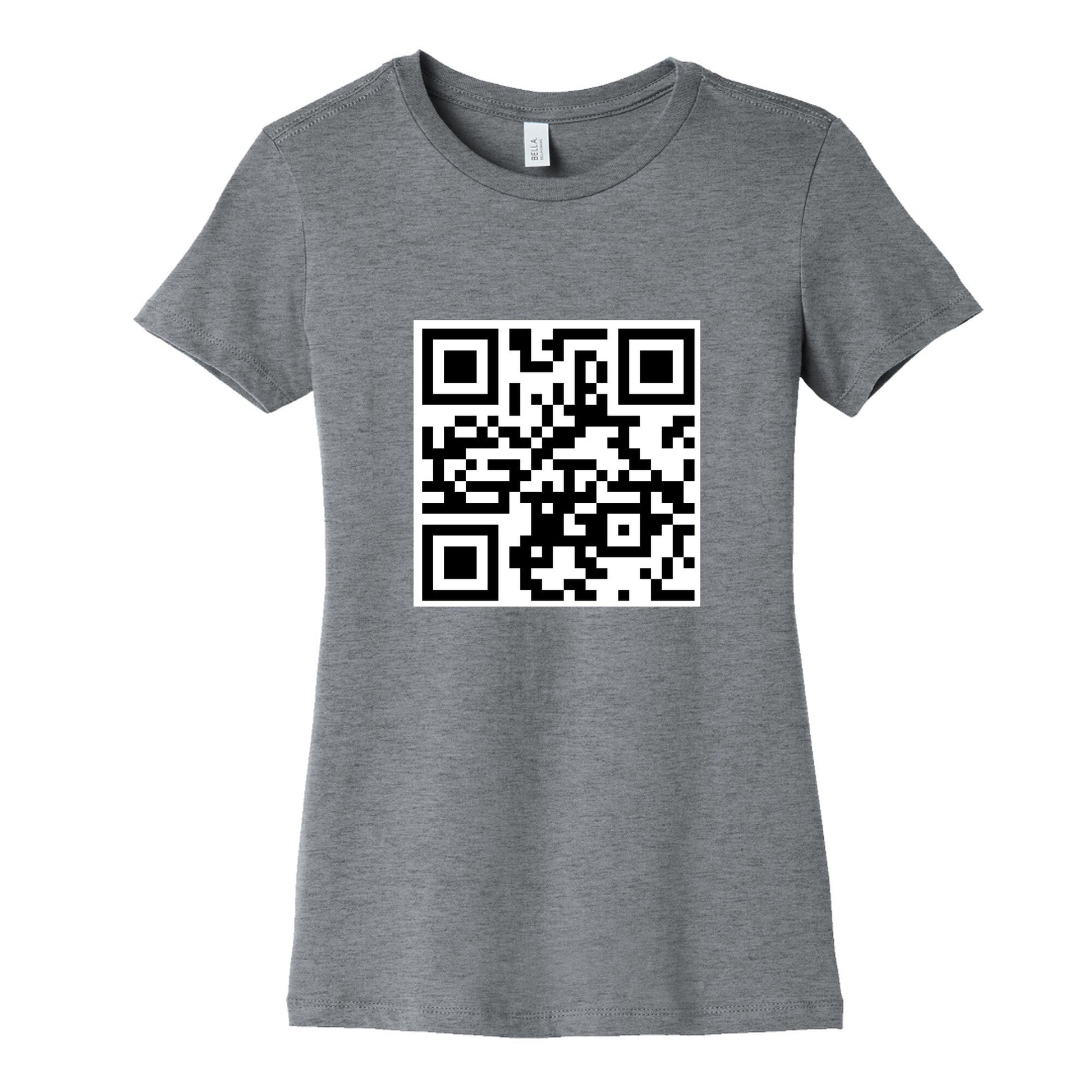 QR Code Womens Cotton Tee