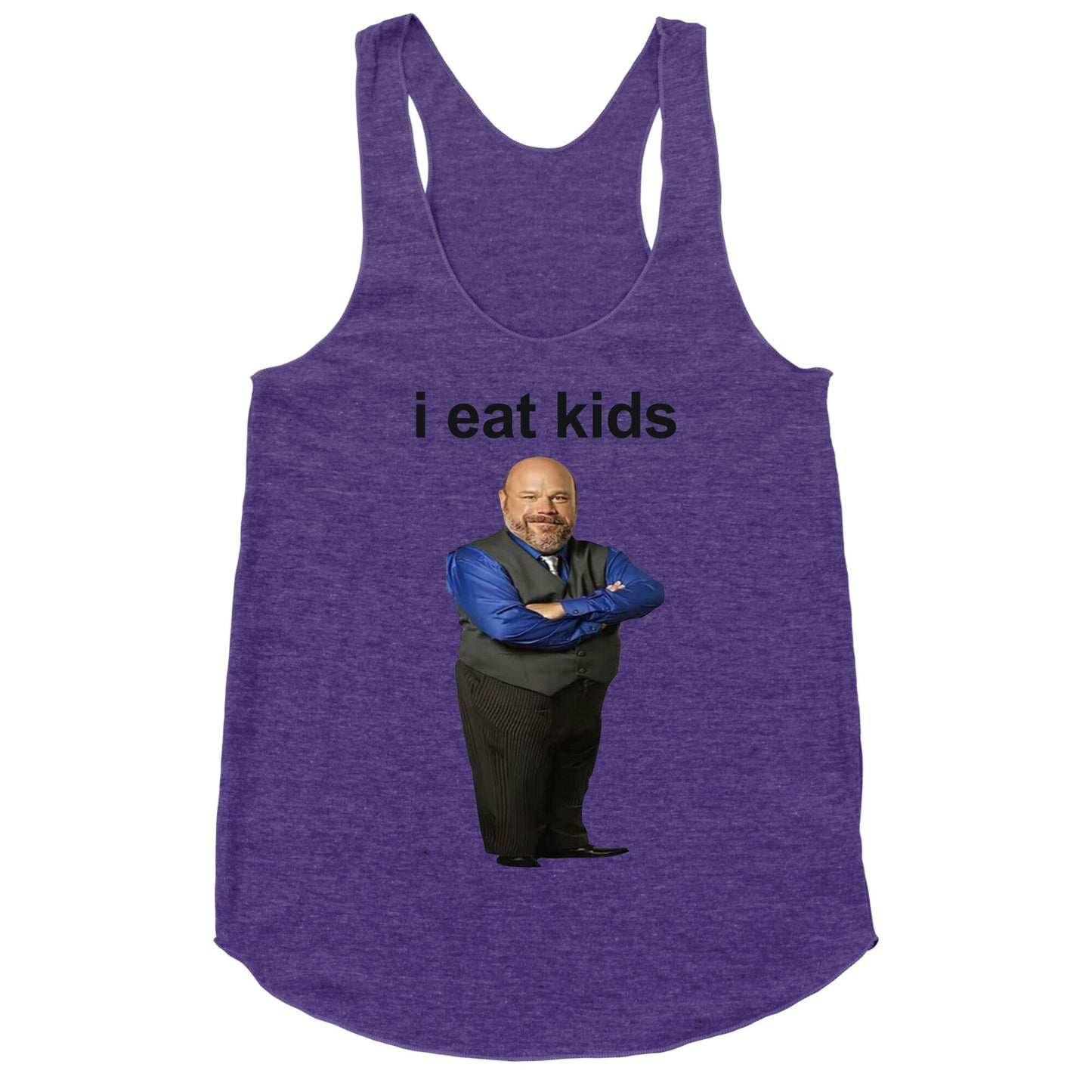 I Eat Kids Racerback Tank