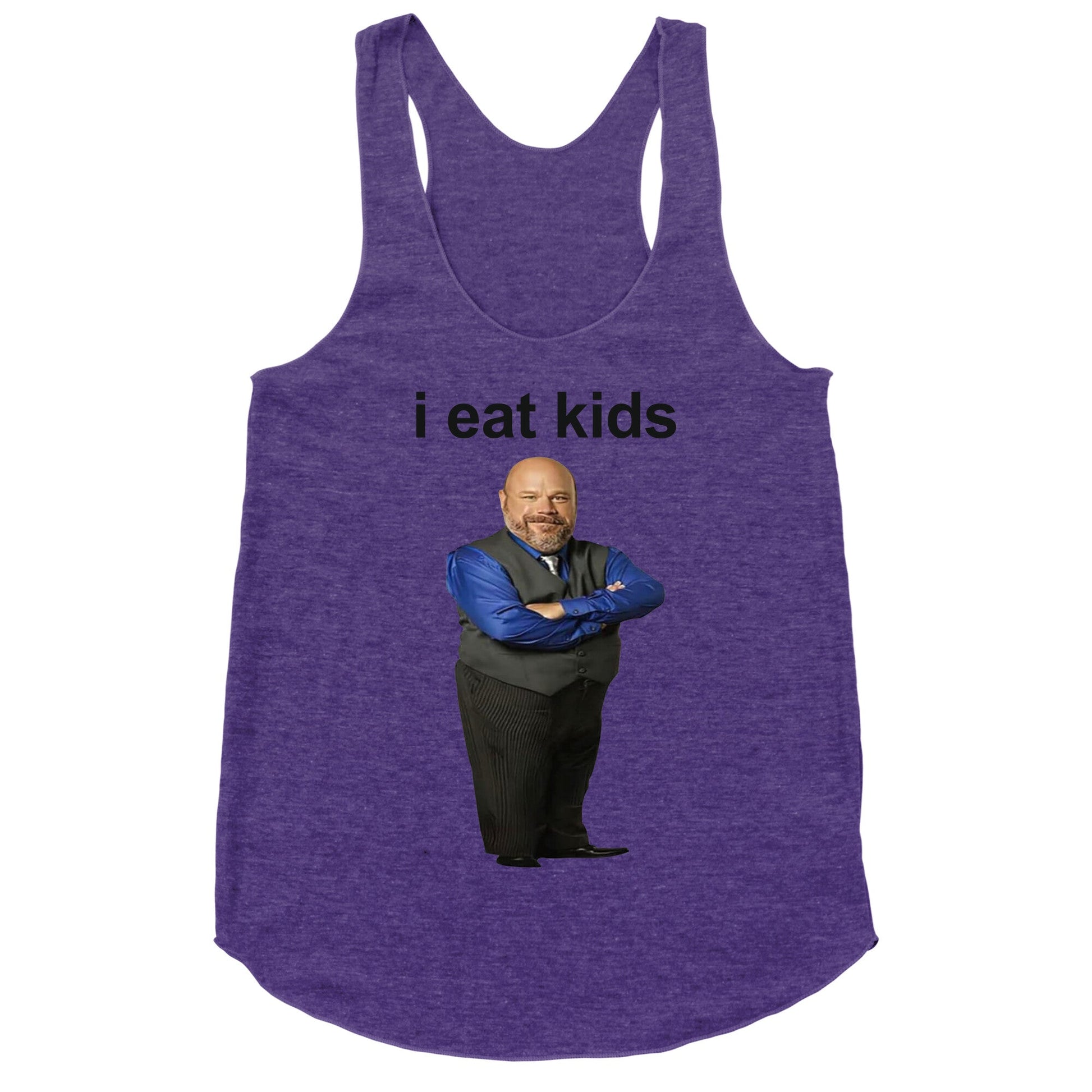 I Eat Kids Racerback Tank