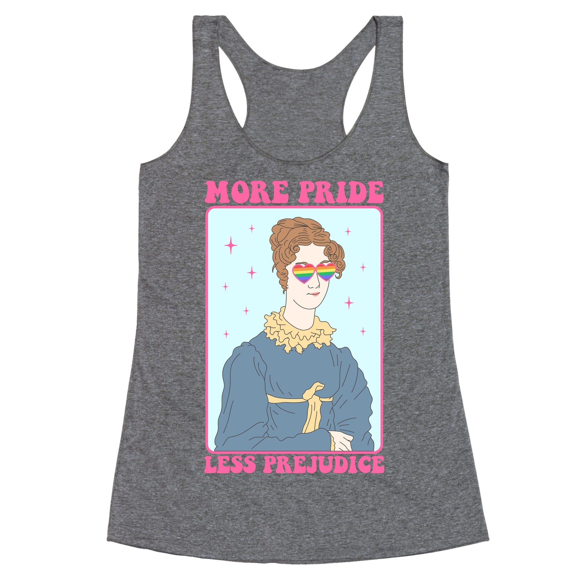 More Pride Less Prejudice Racerback Tank