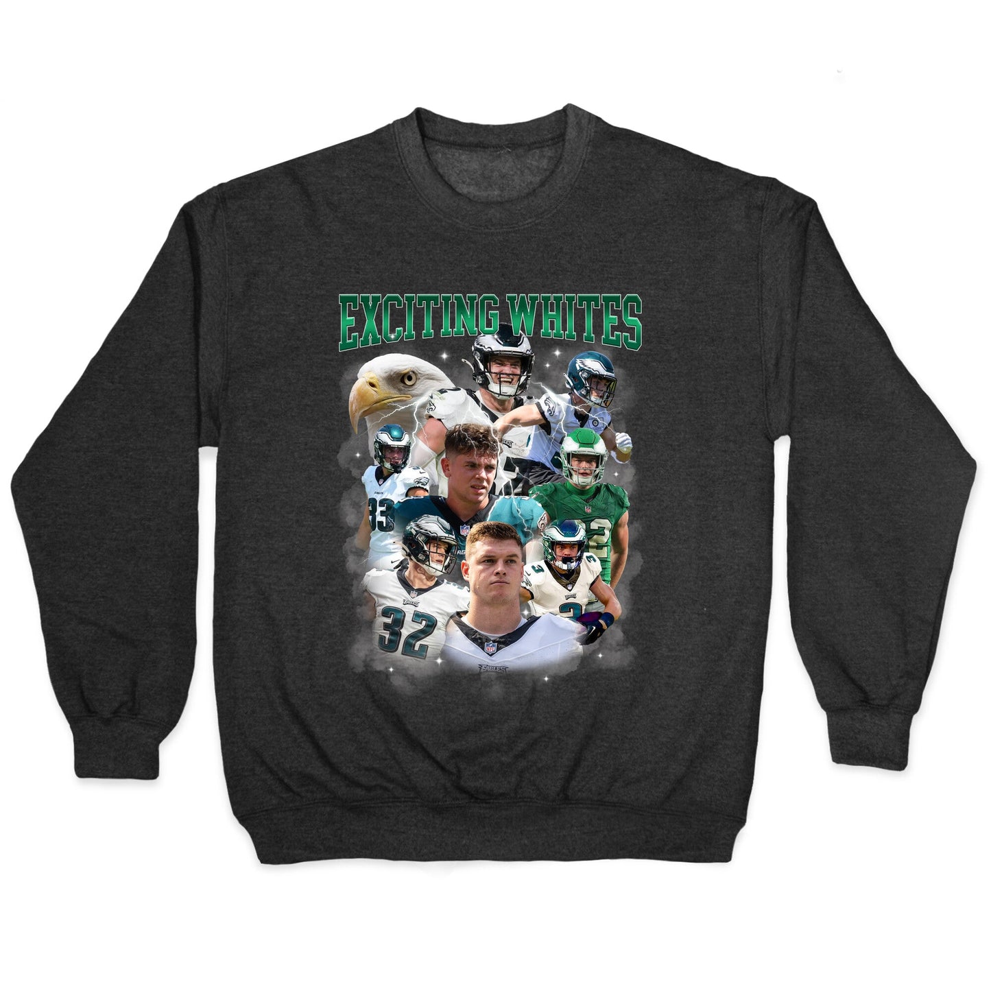 Exciting Whites Crewneck Sweatshirt