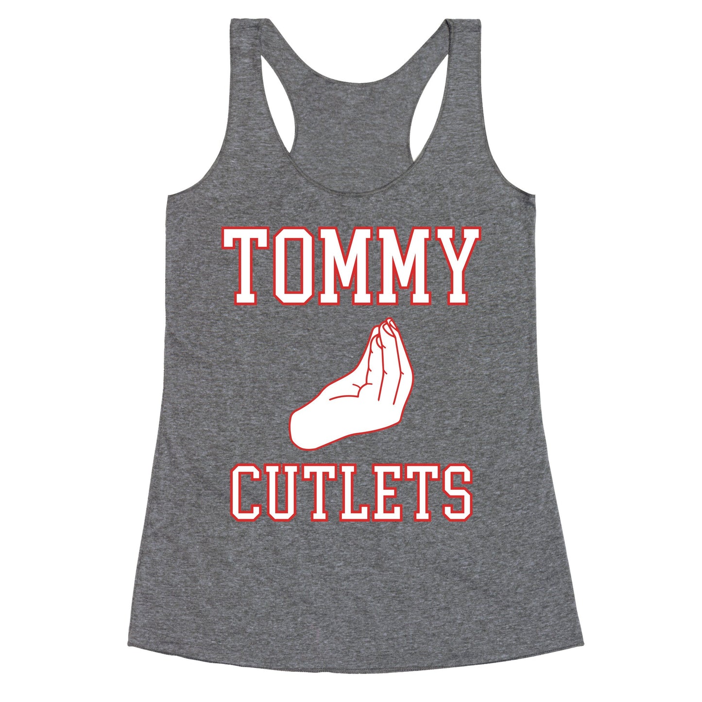 Tommy Cutlets Racerback Tank