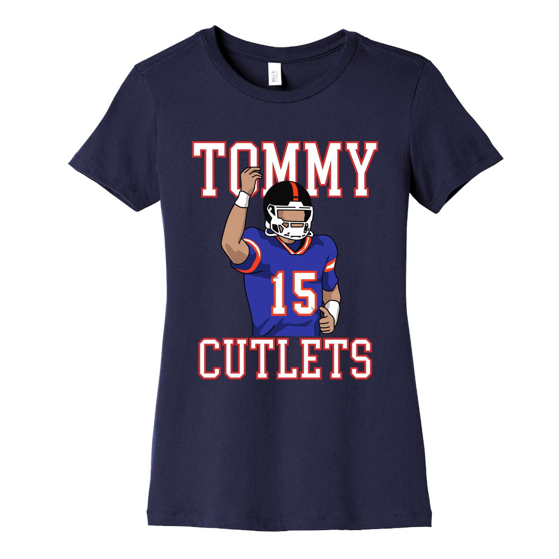 Tommy Cutlets DeVito Womens Cotton Tee