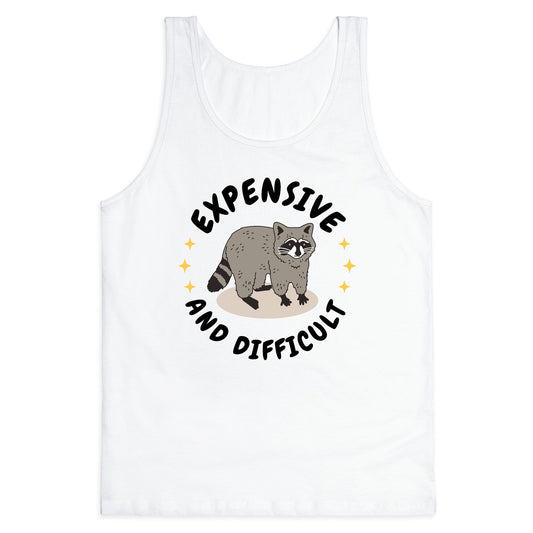 Expensive and Difficult Trash Animal Tank Top