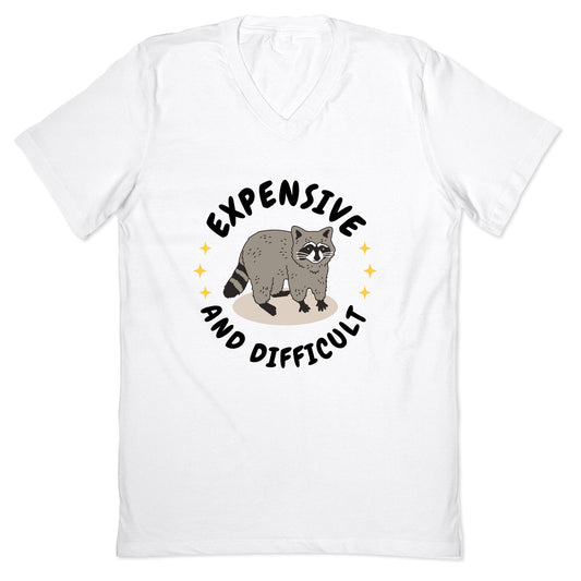 Expensive and Difficult Trash Animal V-Neck