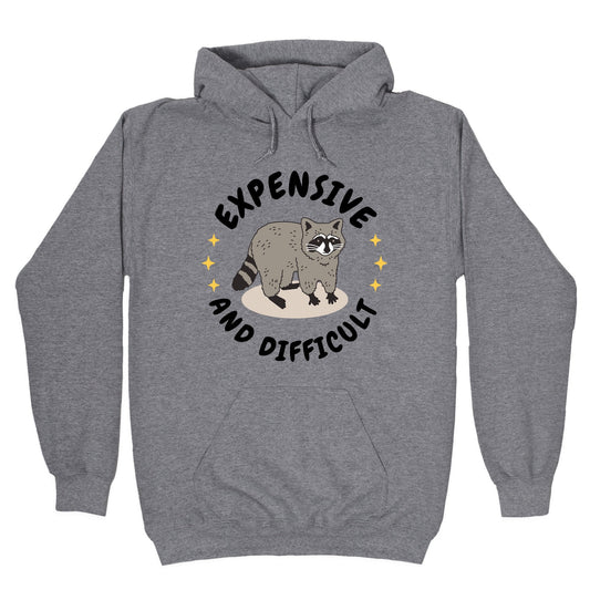Expensive and Difficult Trash Animal Hoodie