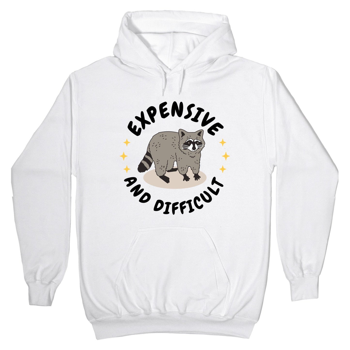 Expensive and Difficult Trash Animal Hoodie