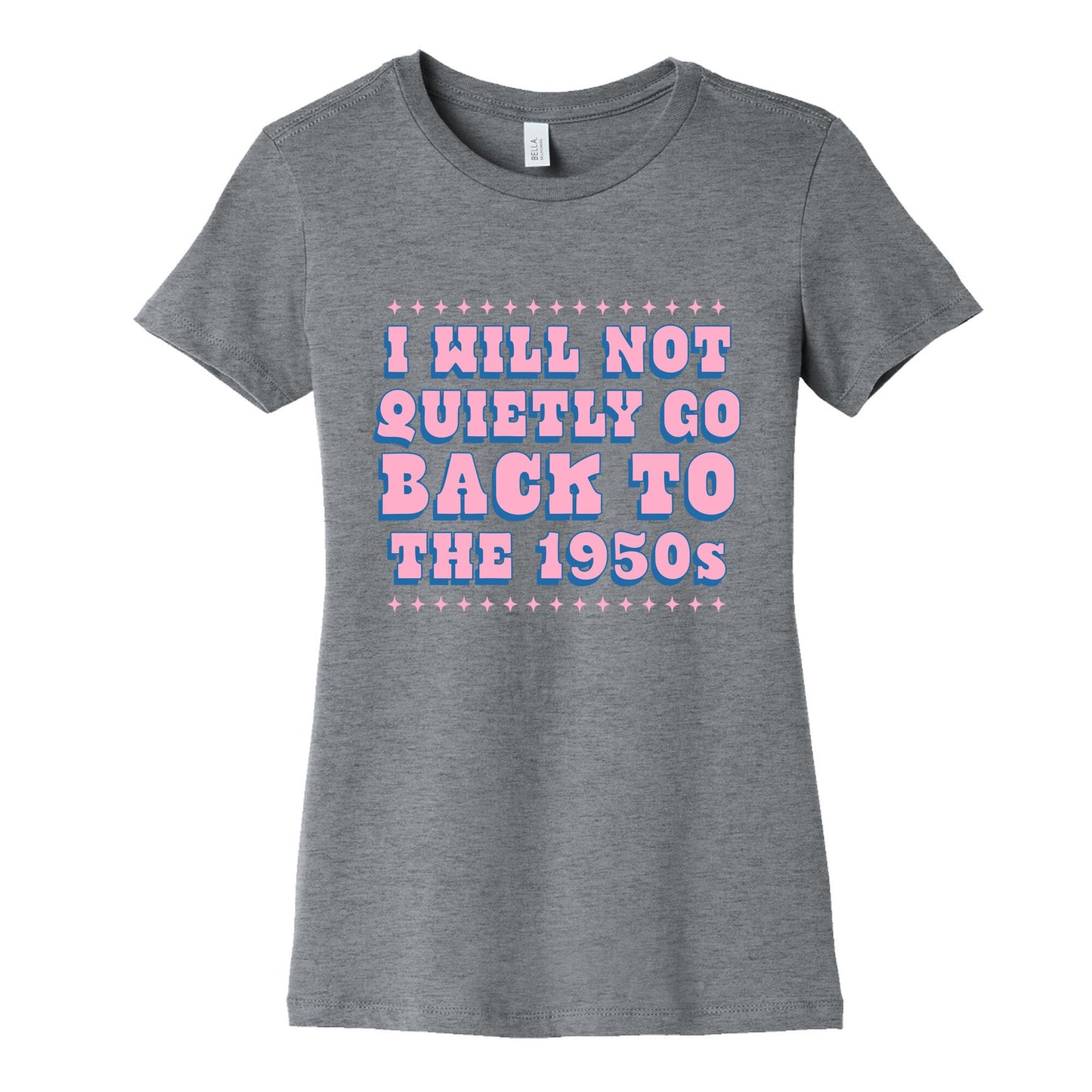 Back to the 1950s Womens Cotton Tee