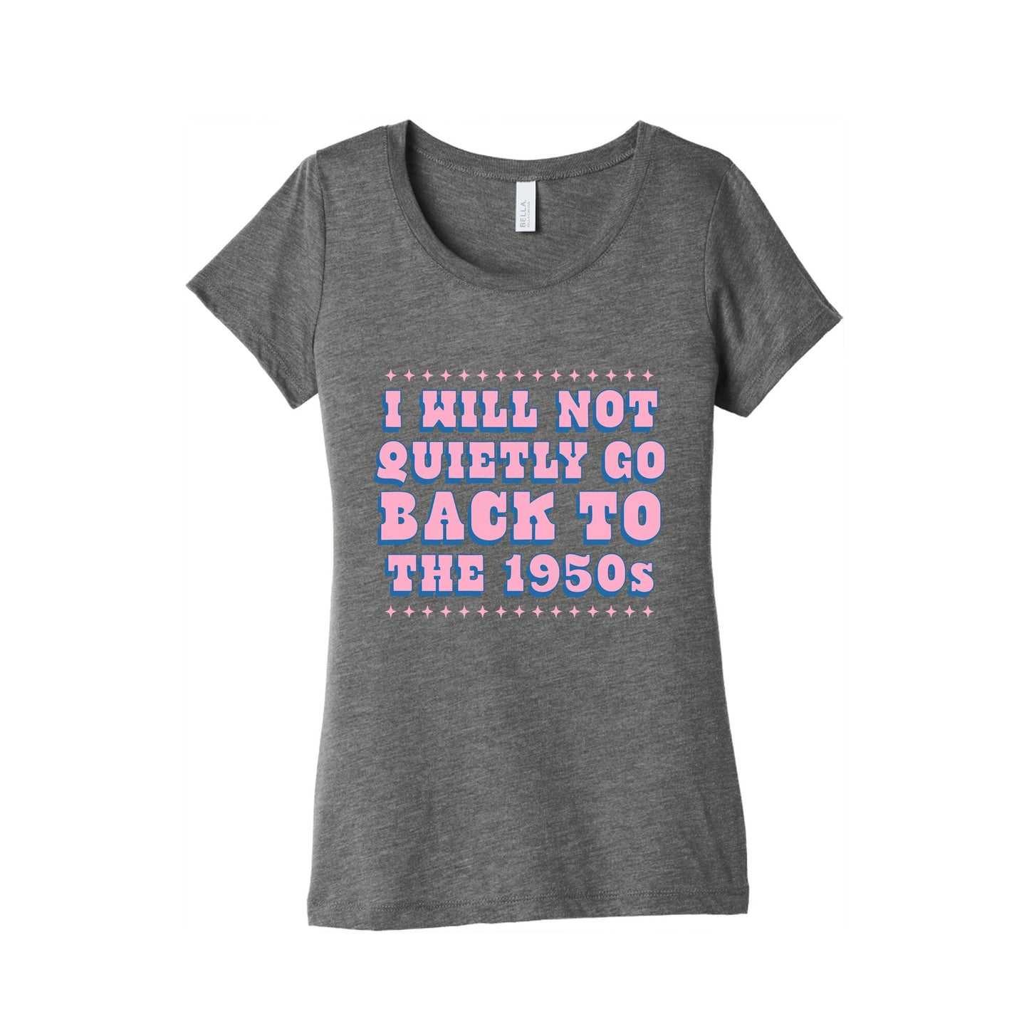 Back to the 1950s Womens Triblend Tee