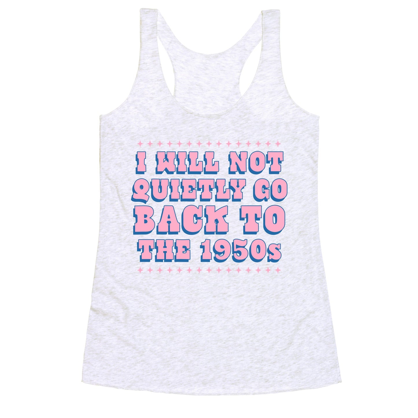 Back to the 1950s Racerback Tank