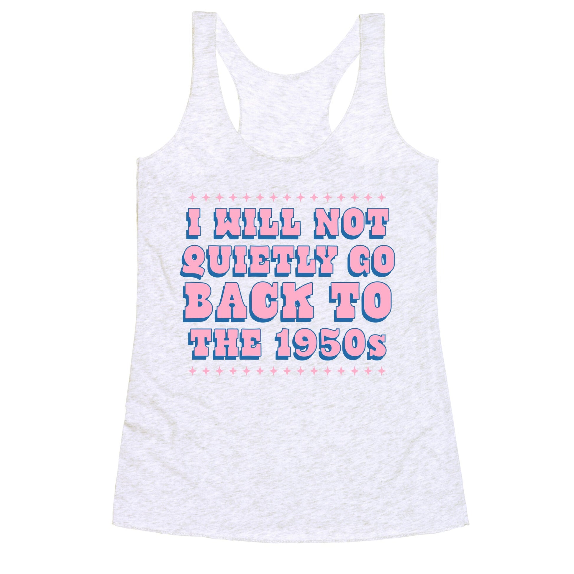 Back to the 1950s Racerback Tank
