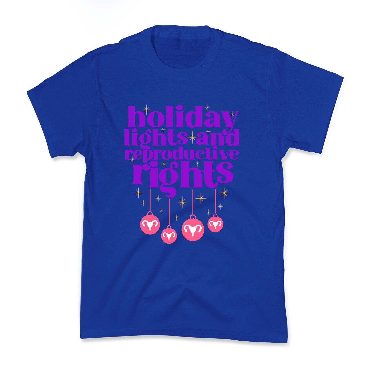 Holiday Lights & Reproductive Rights Kids Tee
