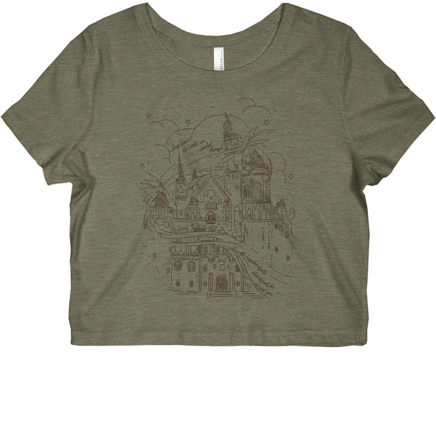 How the Kingdom Lights Shined Graphic Baby Tee