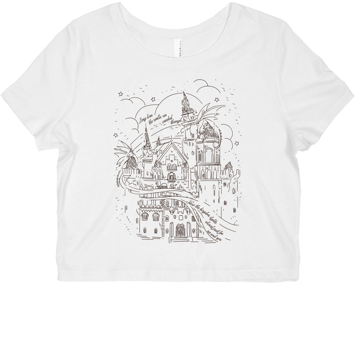 How the Kingdom Lights Shined Graphic Baby Tee