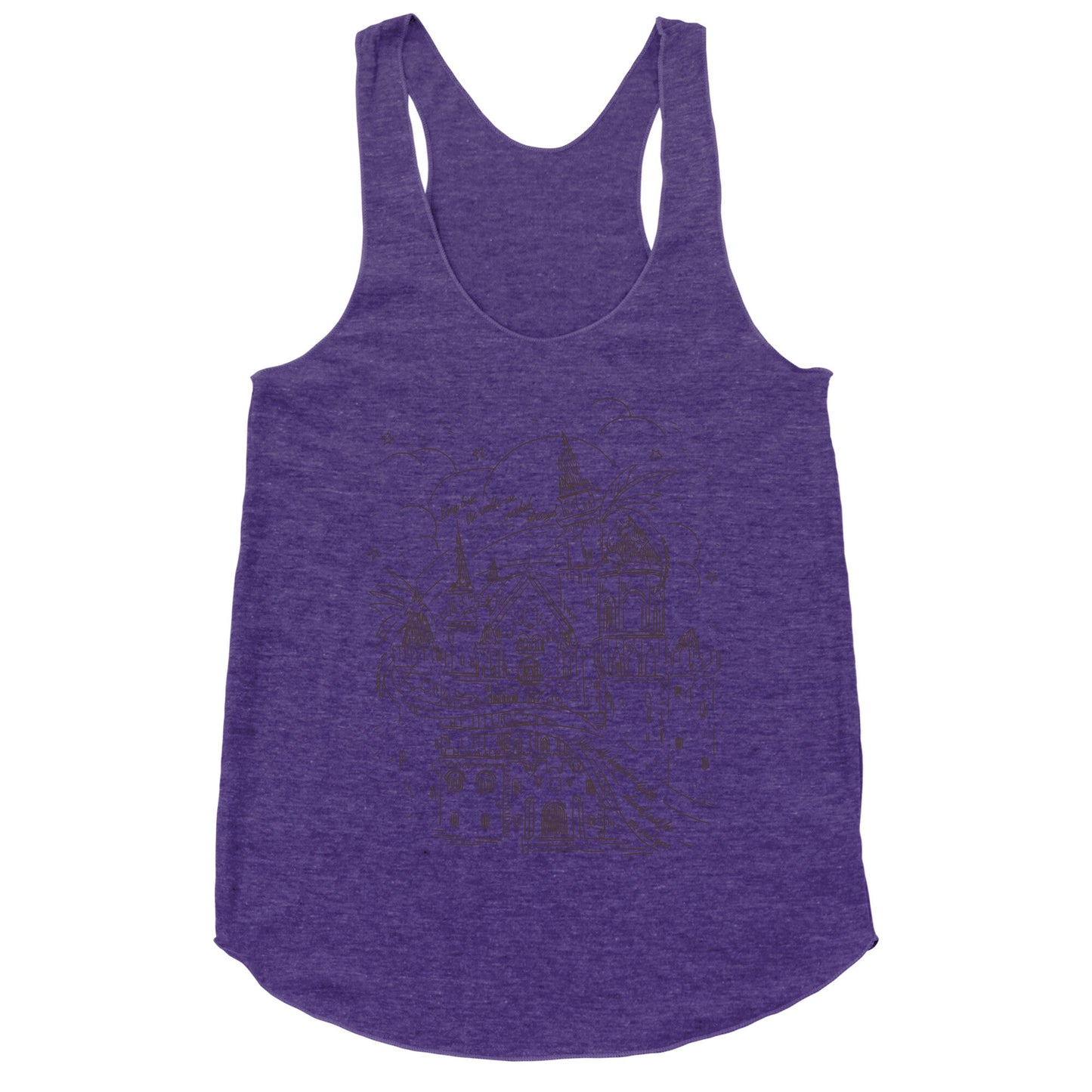 How the Kingdom Lights Shined Racerback Tank