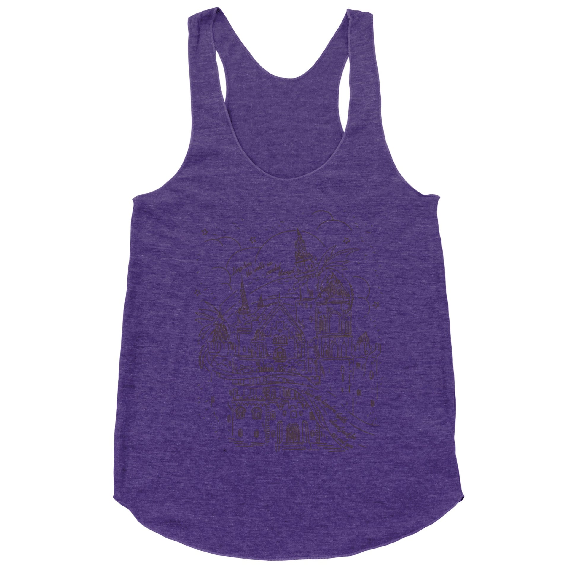 How the Kingdom Lights Shined Racerback Tank
