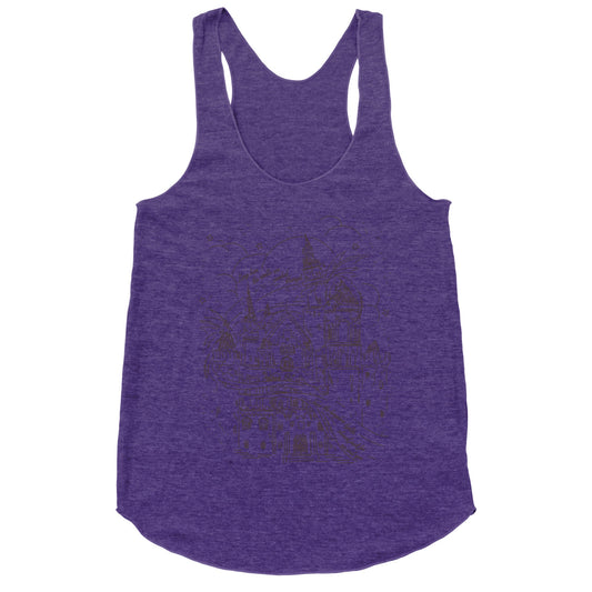 How the Kingdom Lights Shined Racerback Tank