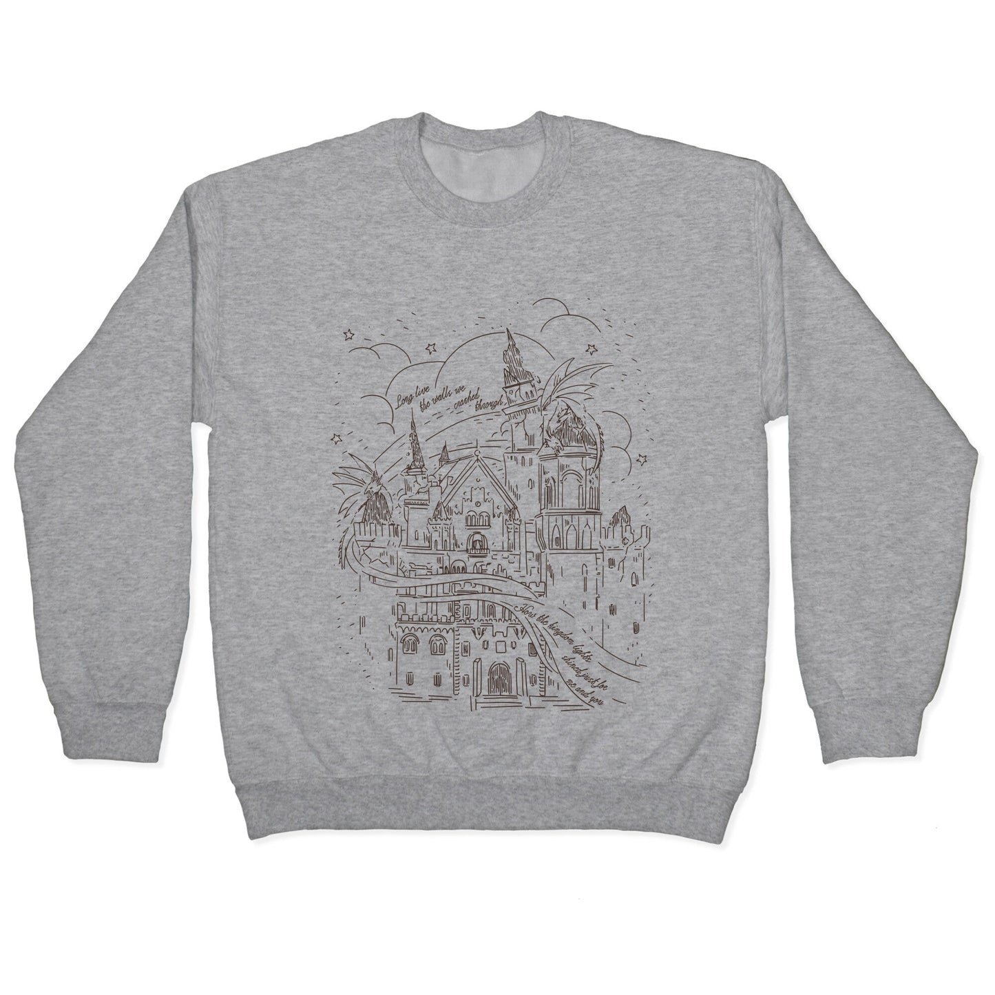 How the Kingdom Lights Shined Crewneck Sweatshirt
