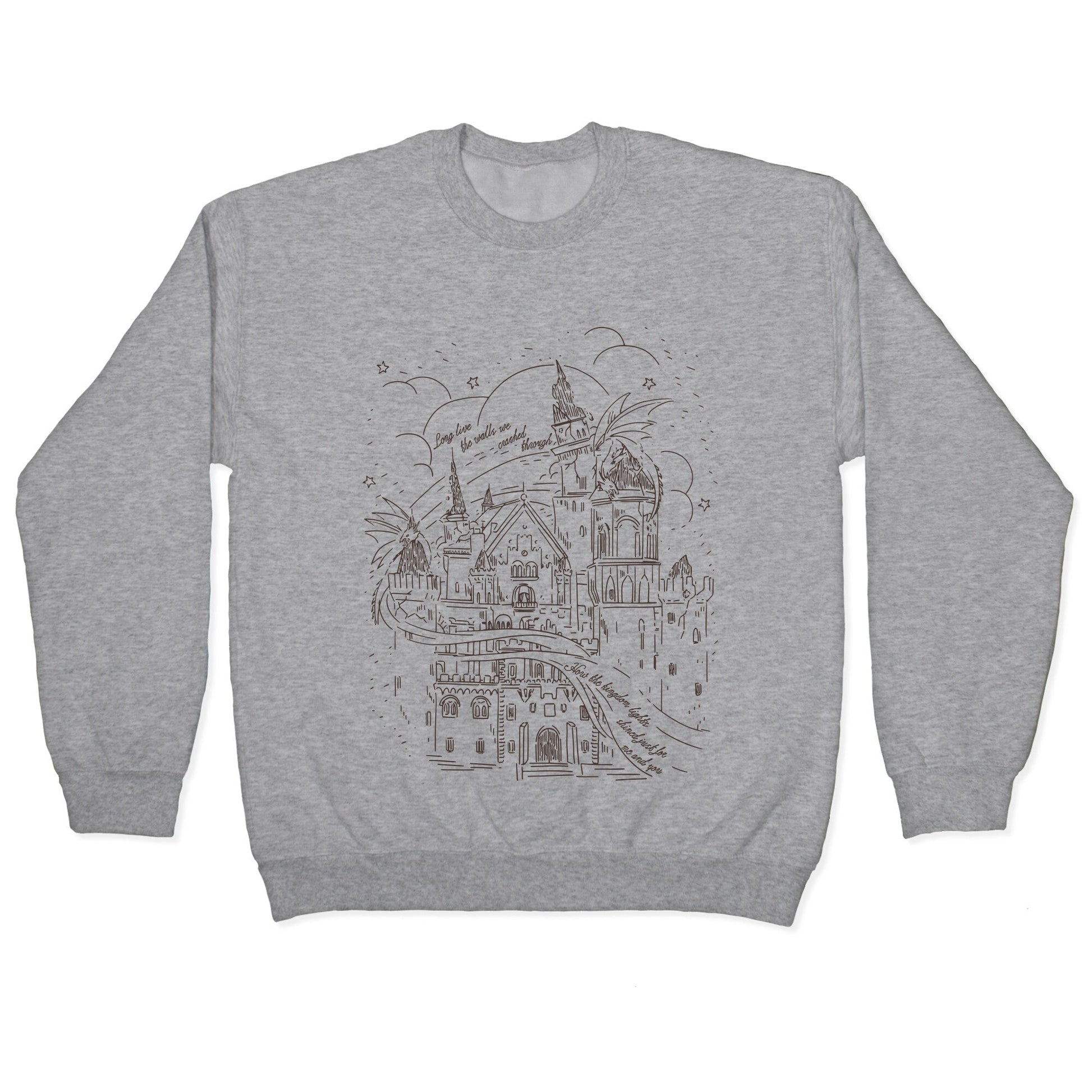 How the Kingdom Lights Shined Crewneck Sweatshirt
