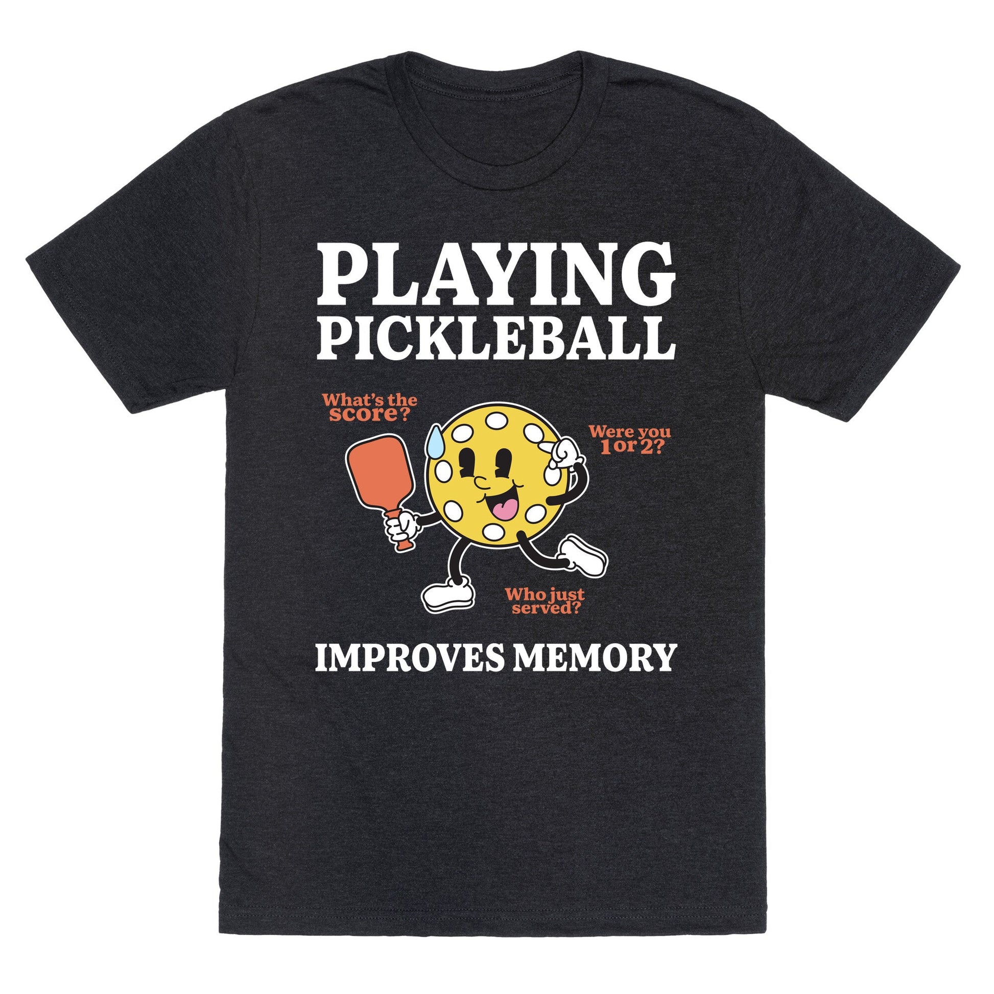 Playing Pickleball Improves Memory Unisex Triblend Tee