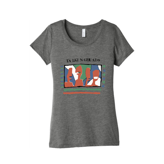 Talking Heads Womens Triblend Tee