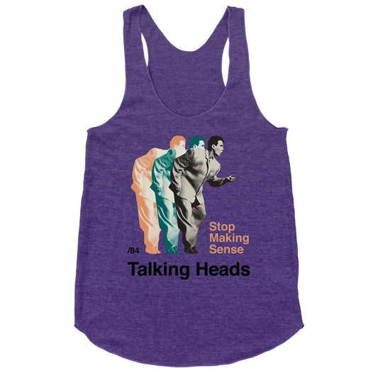 Talking Heads Band Racerback Tank