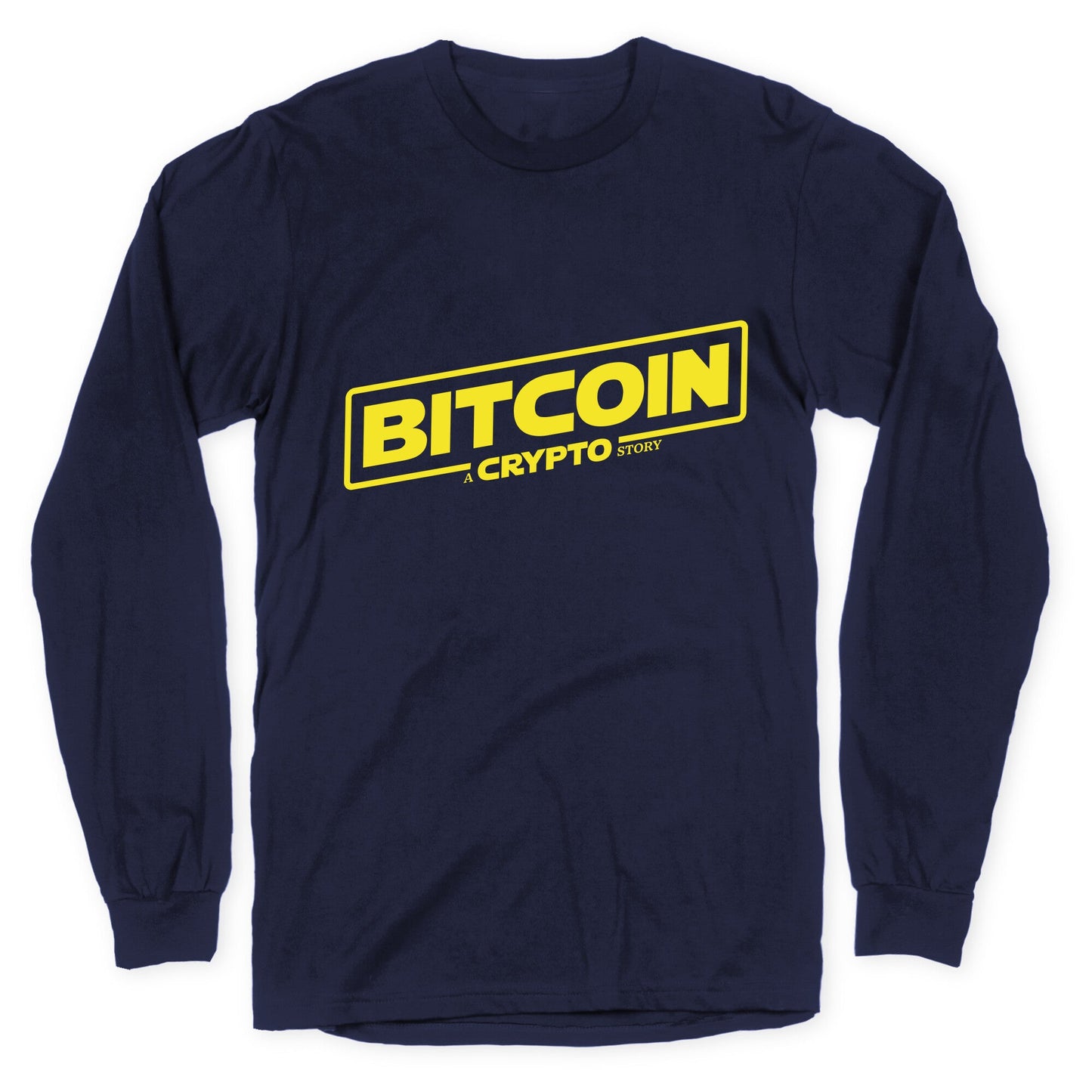 Bitcoin Crypto Longsleeve Tee