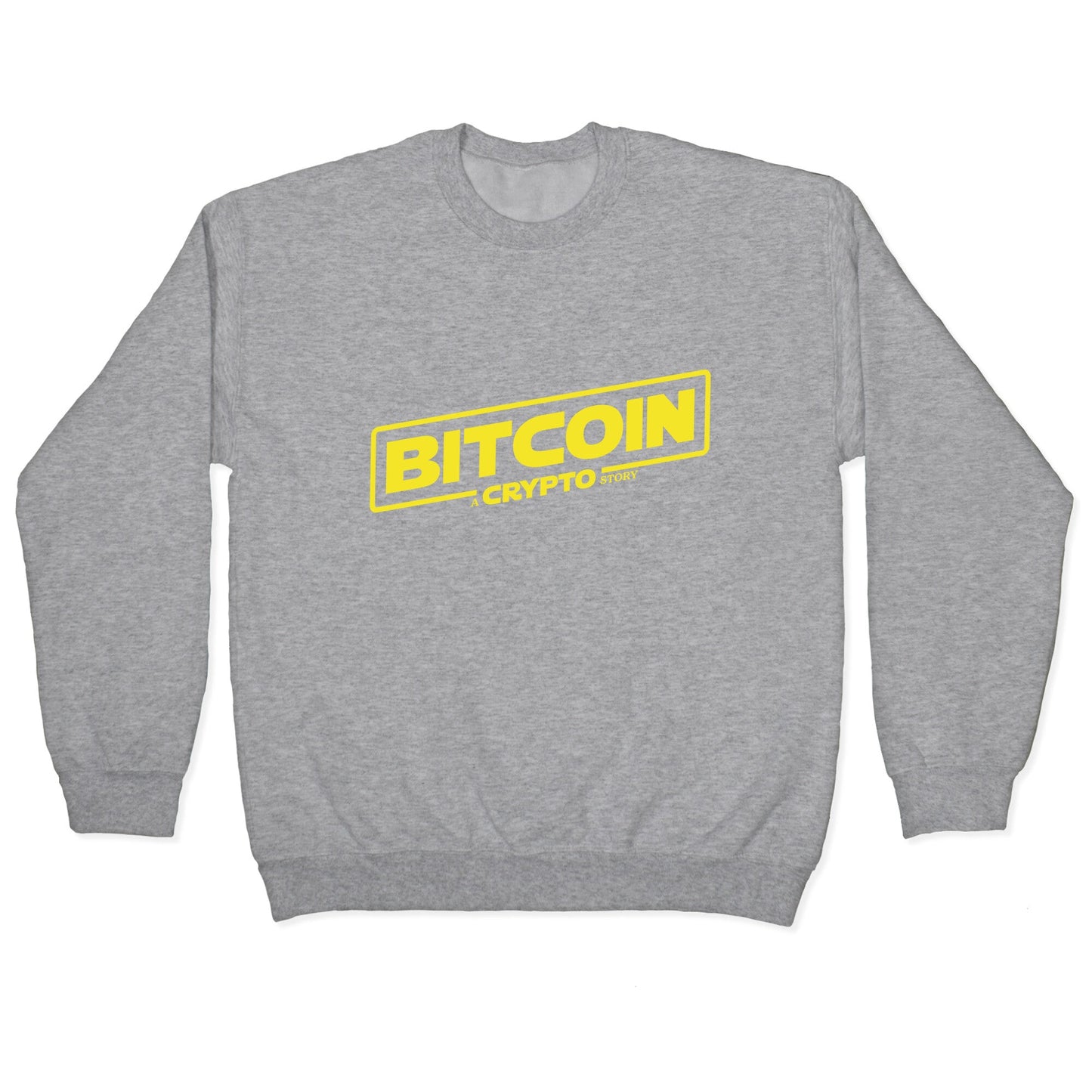 Bitcoin Crypto Crewneck Sweatshirt