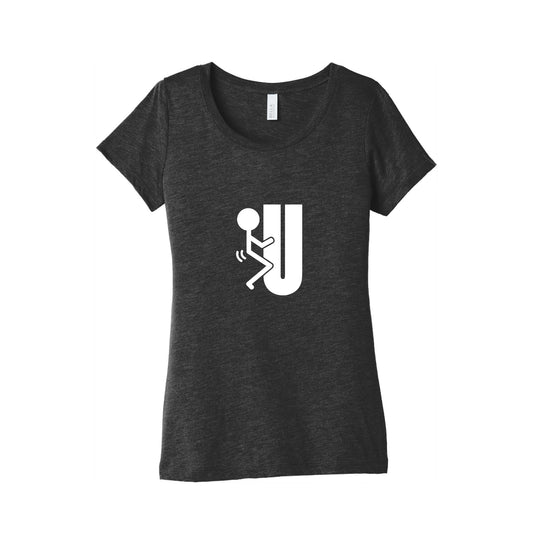 Fk You Womens Triblend Tee