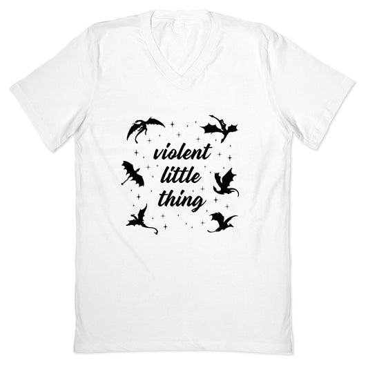 Fourth Wing Violent Little Thing V-Neck