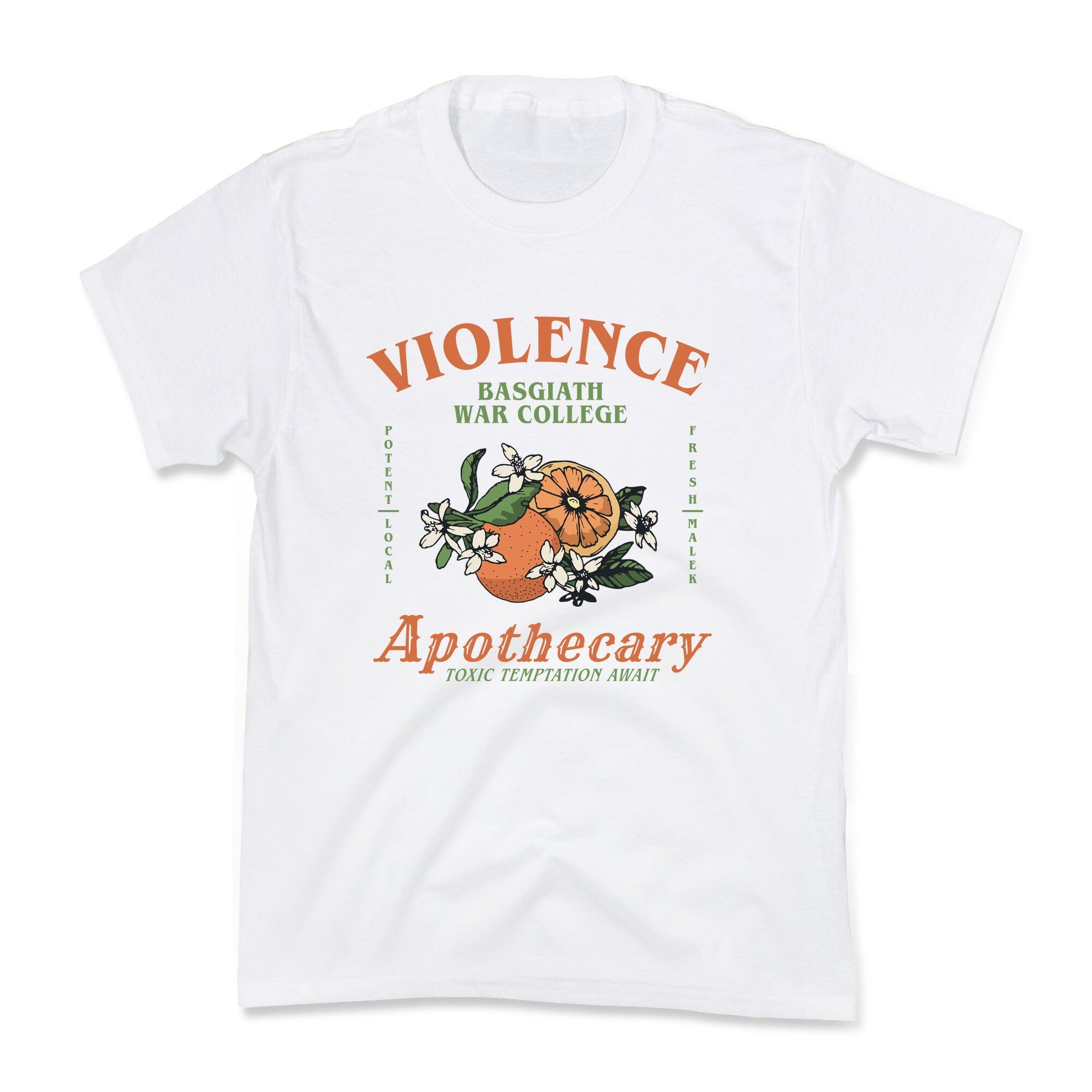 Fourth Wing Violence Apothecary Kids Tee