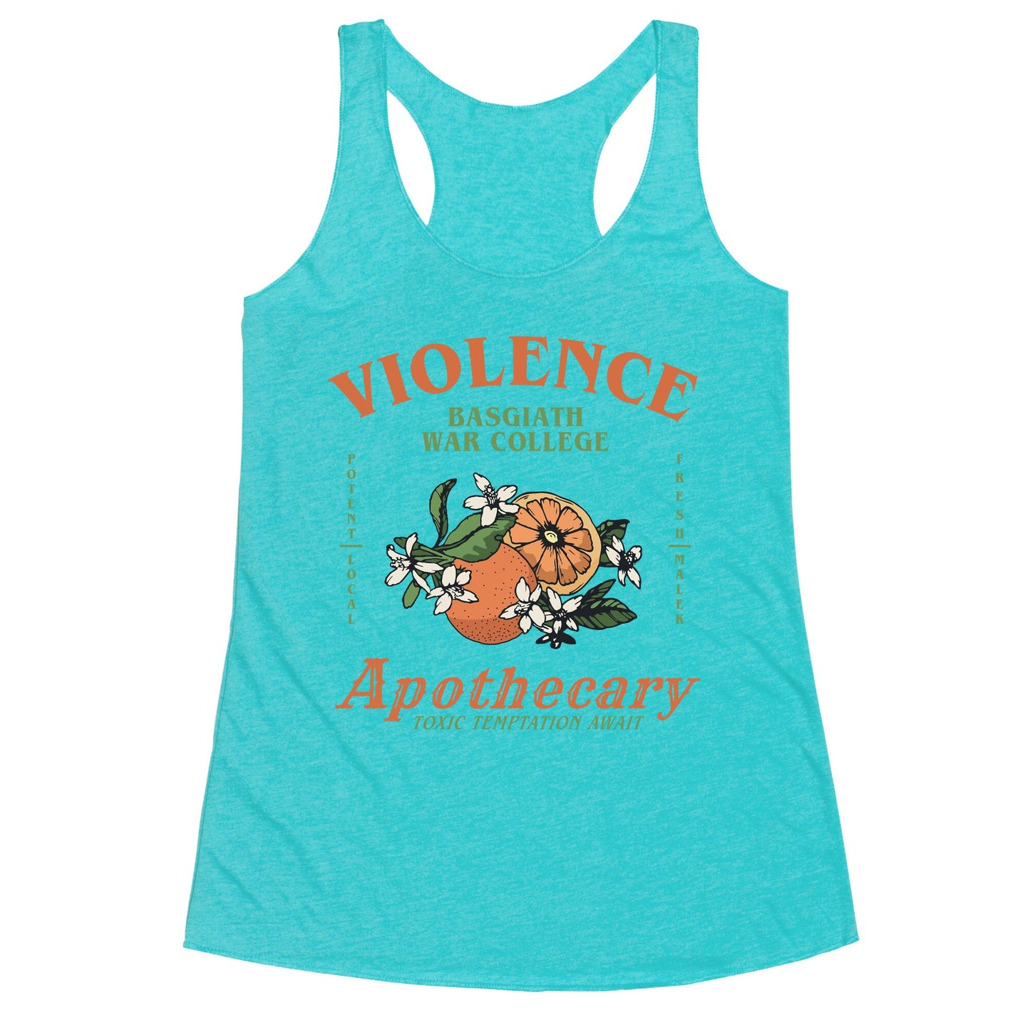 Fourth Wing Violence Apothecary Racerback Tank