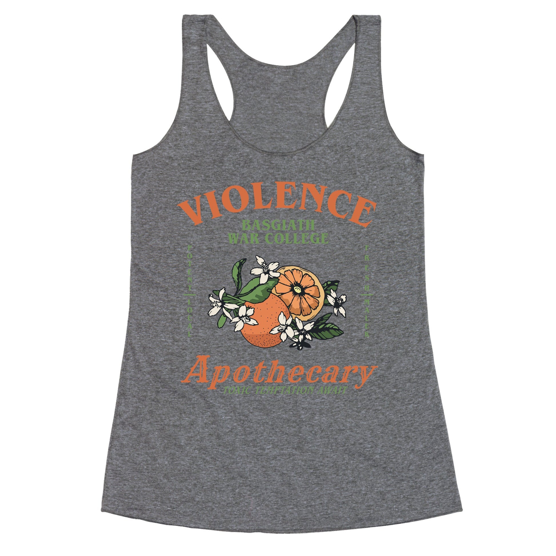 Fourth Wing Violence Apothecary Racerback Tank