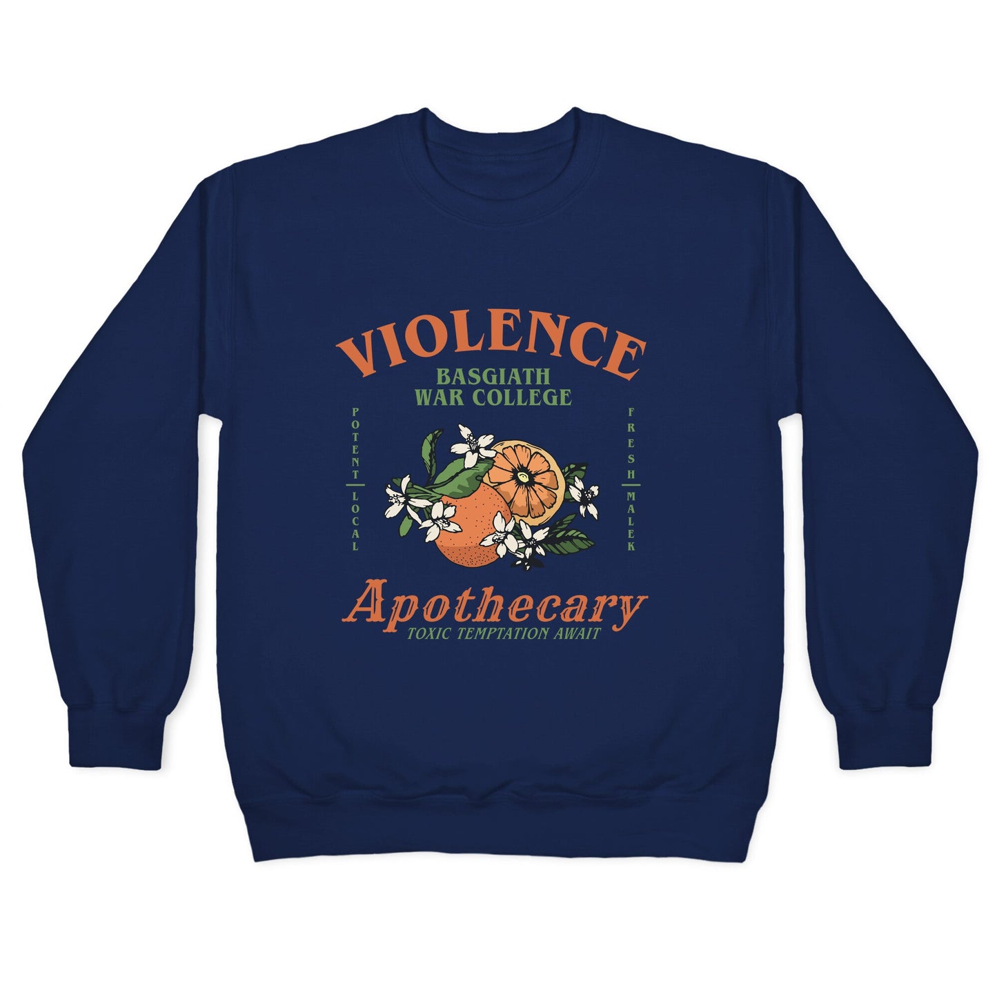 Fourth Wing Violence Apothecary Crewneck Sweatshirt