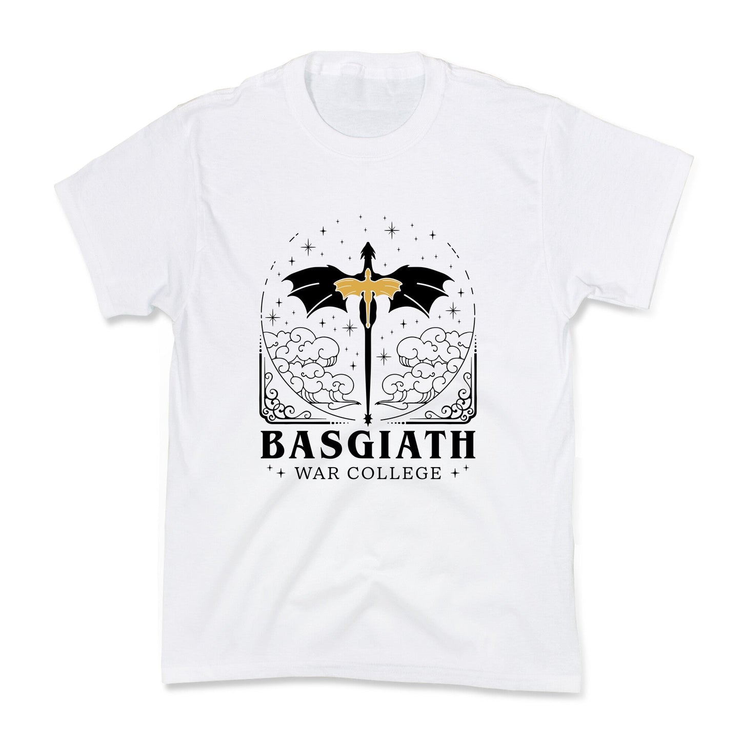 Fourth Wing Basgiath War College Kids Tee