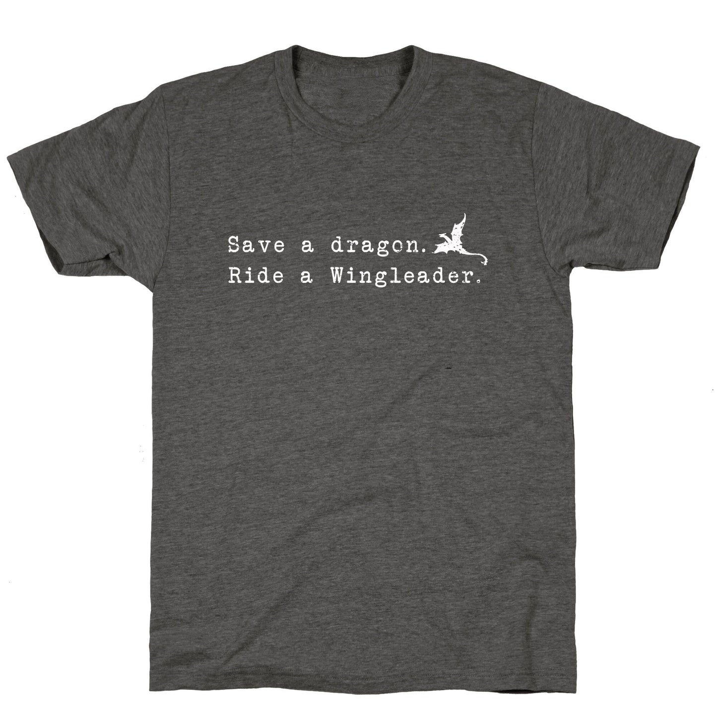 Fourth Wing Save a Dragon Unisex Triblend Tee