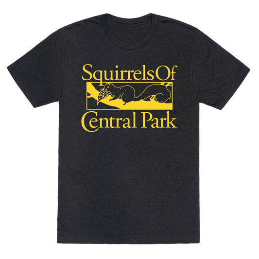 Squirrels of Central Park Unisex Triblend Tee