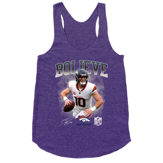 Bo Nix Bolieve Racerback Tank