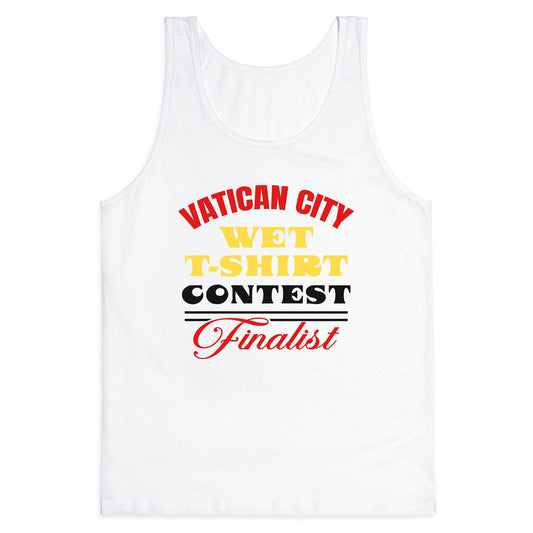 Vatican Wet T Shirt Contest Tank Top