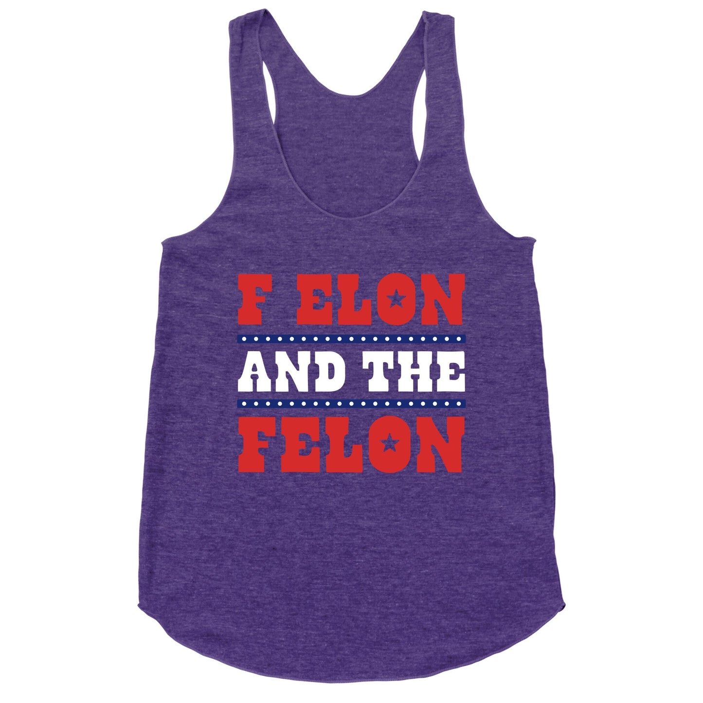 F Elon & The Felon Racerback Tank