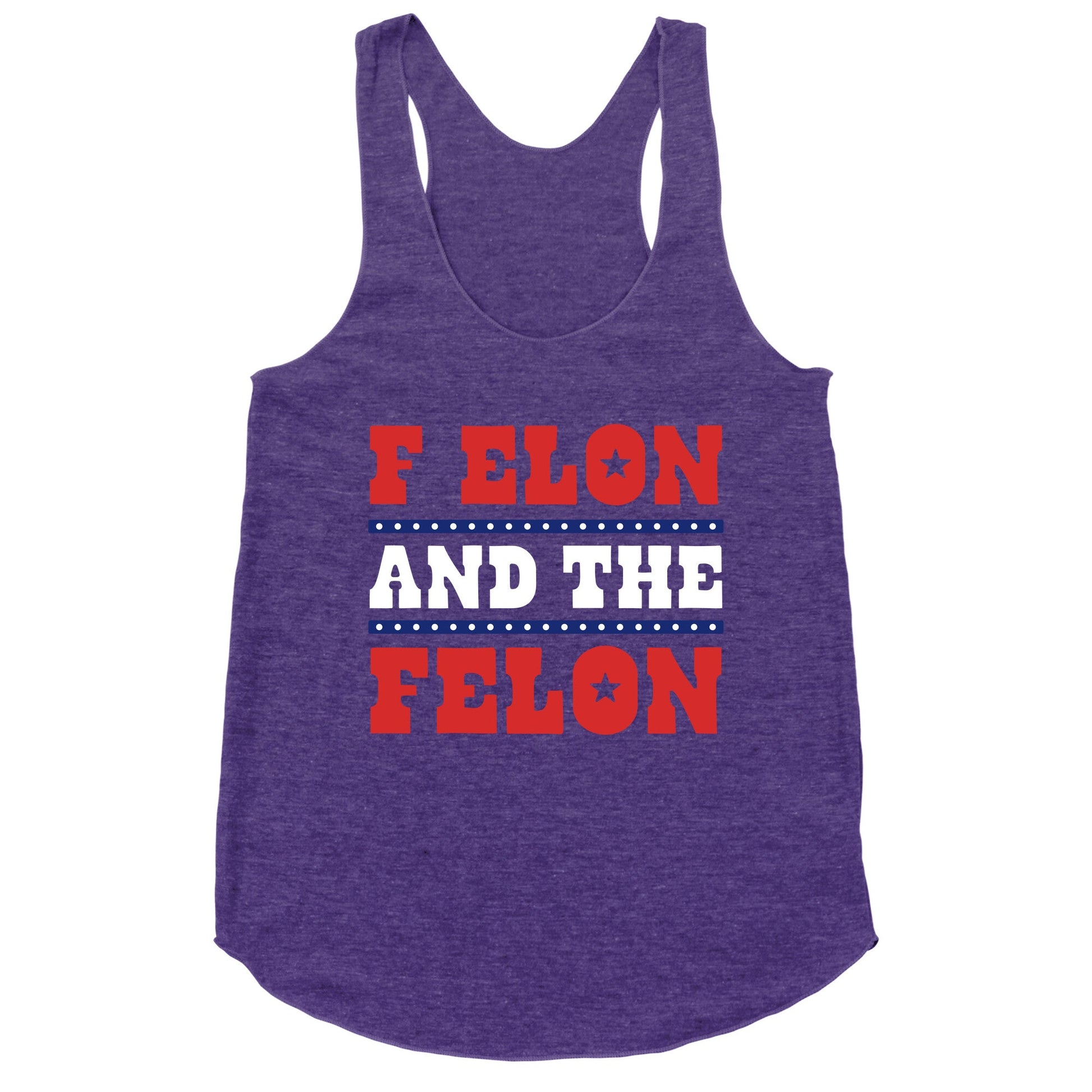F Elon & The Felon Racerback Tank
