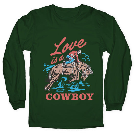 Kelsea Ballerini Love Is A Cowboy Longsleeve Tee